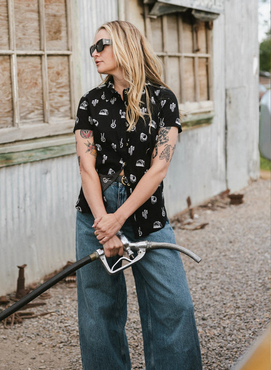 No Problemo Button-Up