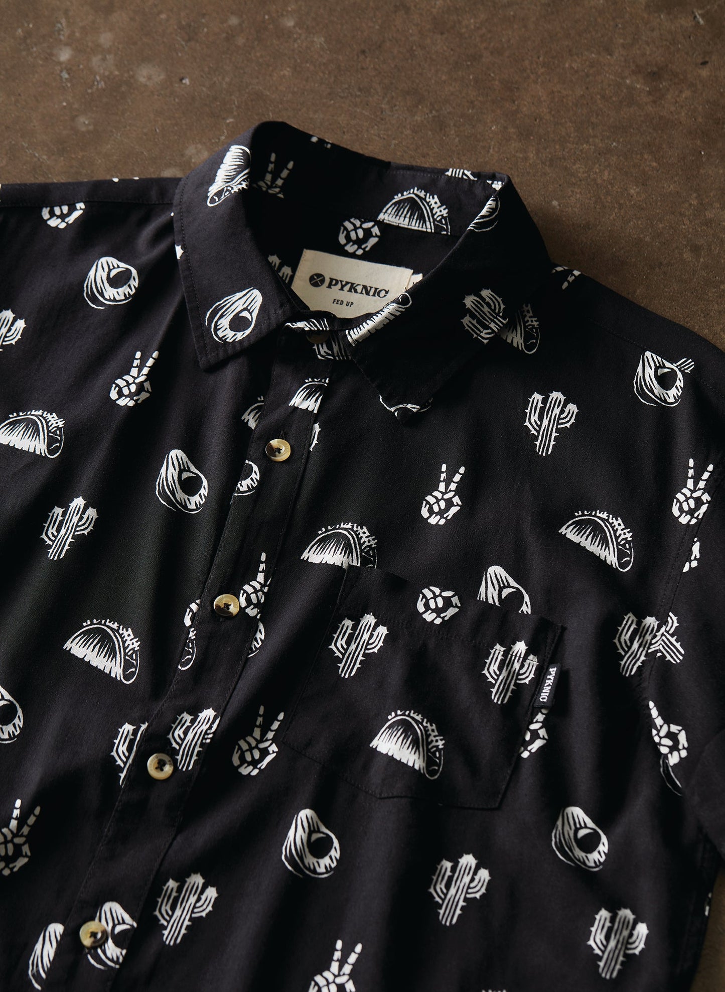 No Problemo Button-Up